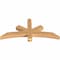 Ekena Millwork Alberta Smooth Timber Gable Bracket, Western Red Cedar, 48"W x 22"H x 3 1/2"D x 3 1/2"F, 11/12 Pitch GBW048X22X0404ALB00SWR - alternate 5